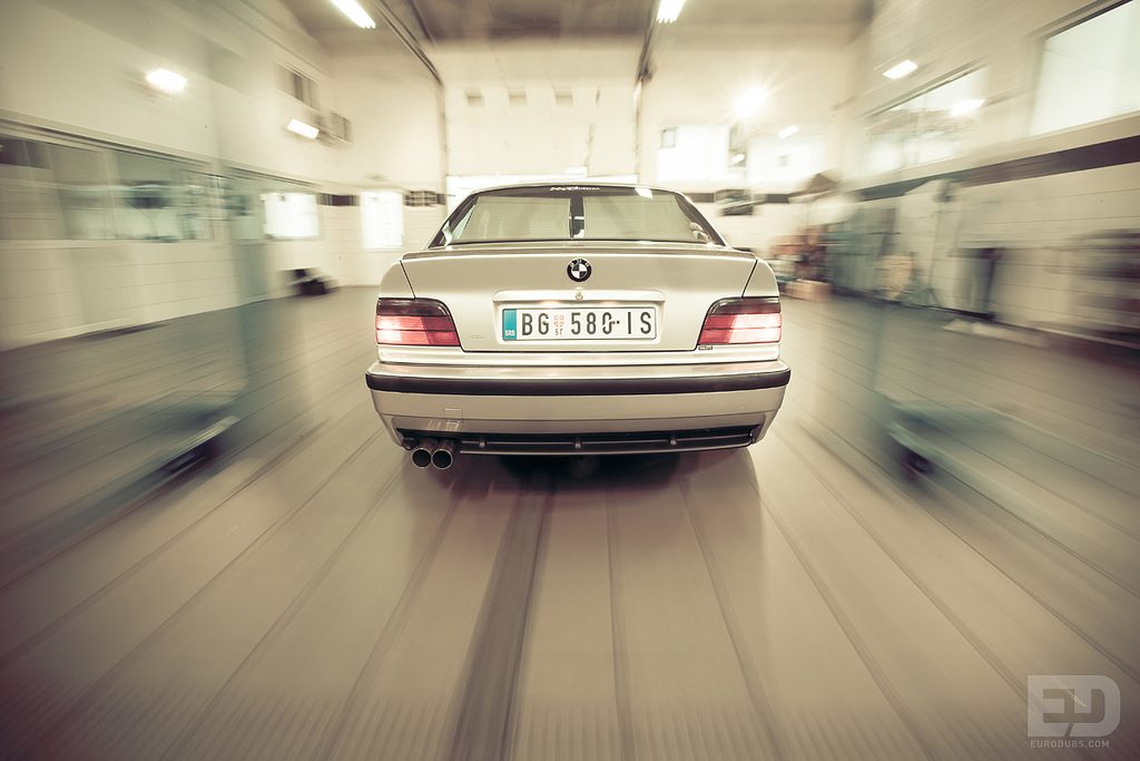 BMW E36 Rolling shot