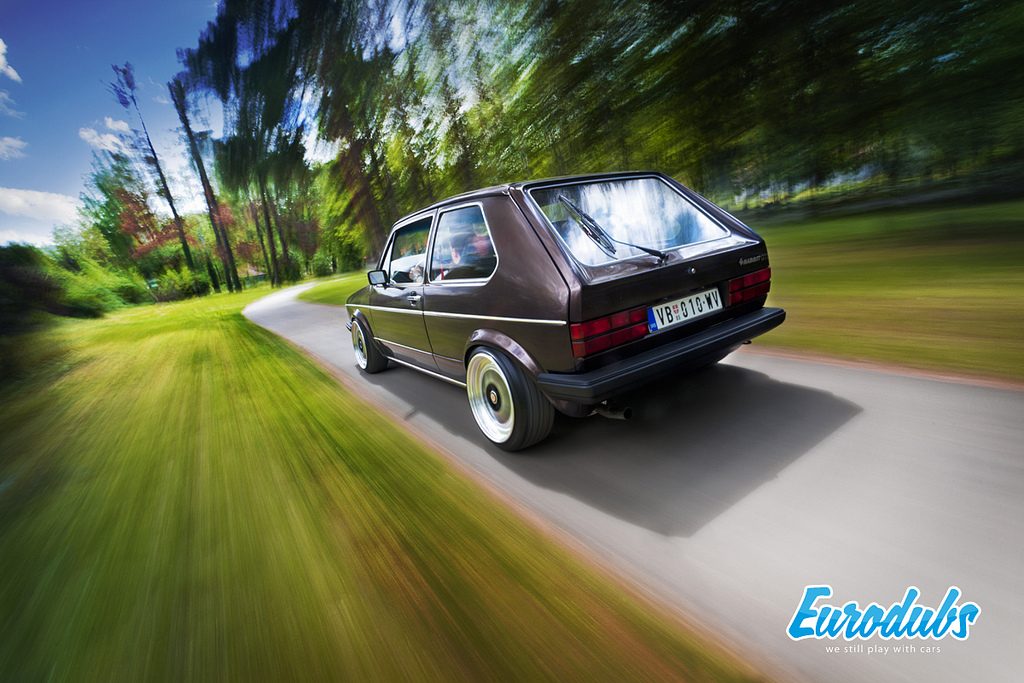 VW Golf MK1 Rolling shot