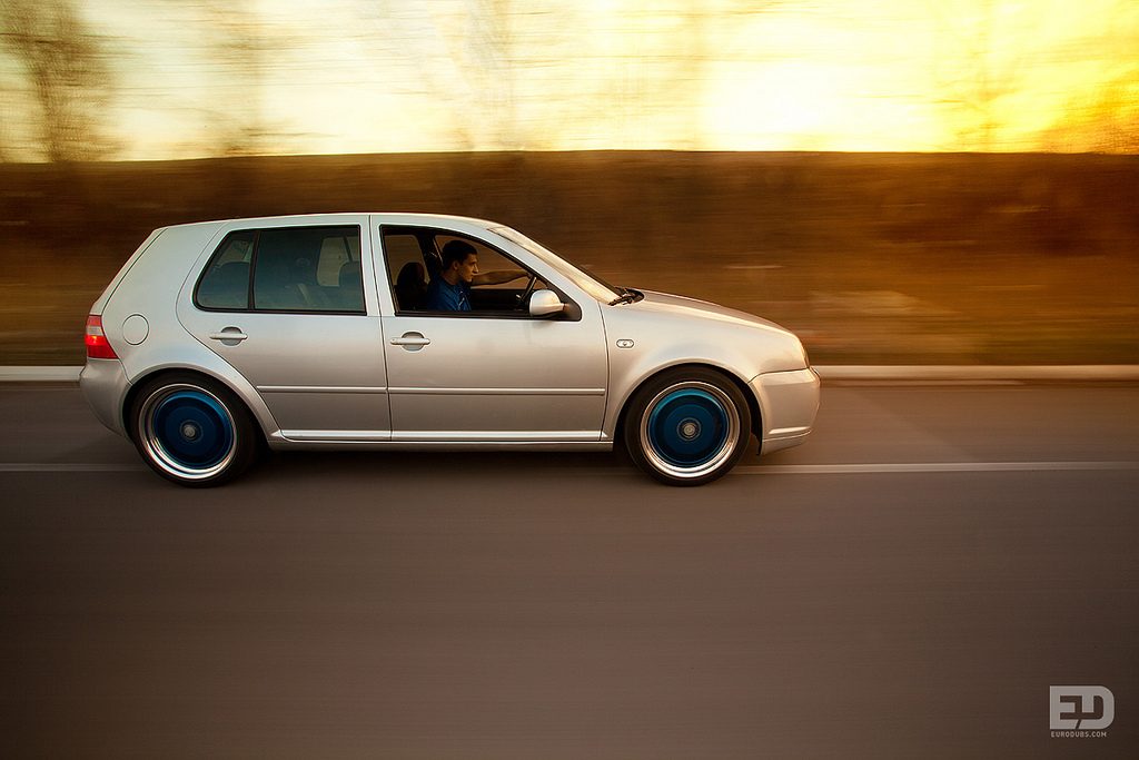 VW Golf MK4 Rolling shot