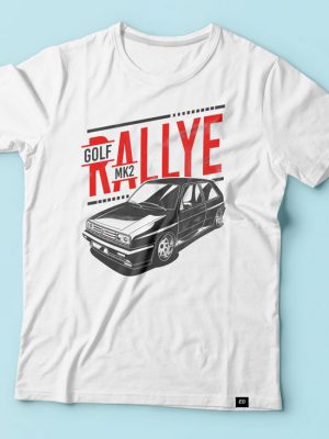 Golf MK2 Rallye G60 tshirt