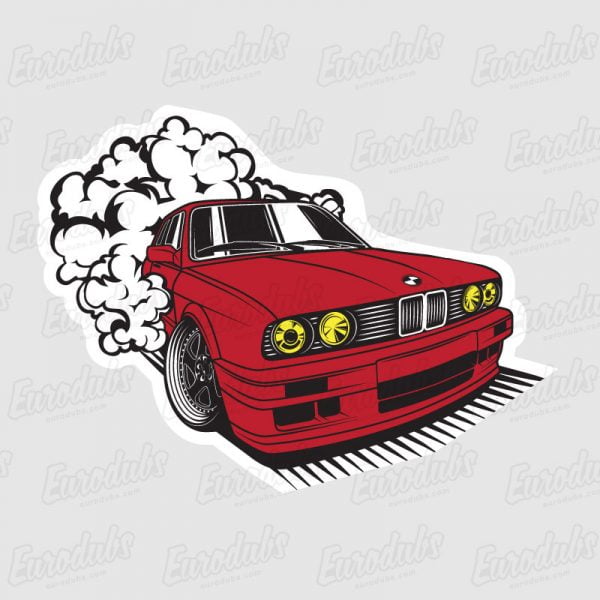 BMW E30 stickers