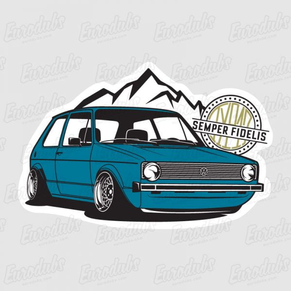 Golf MK1 stickers