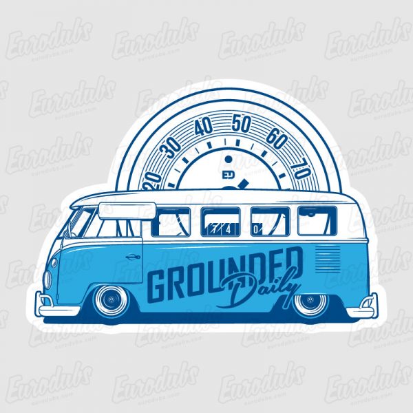 VW T1 - Grounded Daily stickers